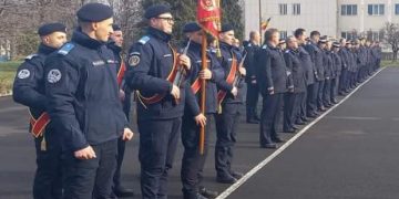 Ceremonie în Baia Mare de Ziua Jandarmeriei Române