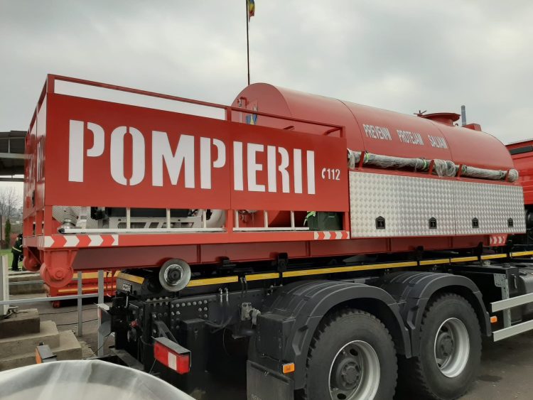 O nouă armă în lupta cu incendiile pentru ISU Maramureş