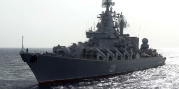 Navă de 110 ani vechime, trimisă de marina rusă la locul unde s-a scufundat crucișătorul Moskva