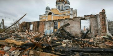 Nici Învierea nu le aduce speranță ucrainenilor. Majoritatea bisericilor au fost distruse