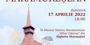 Concert de pricesne și cântece religioase la Sighetu Marmaţiei, în Duminica Floriilor