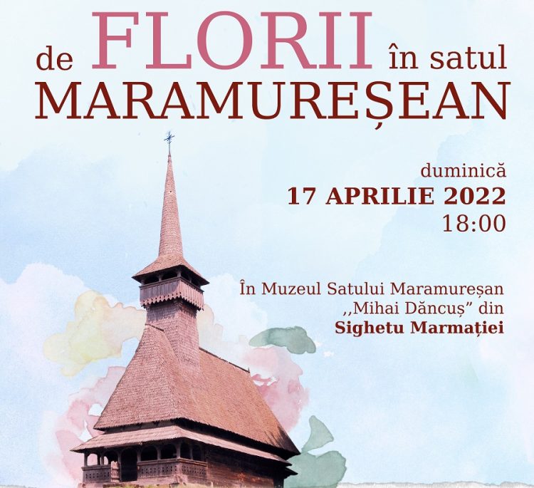 Concert de pricesne și cântece religioase la Sighetu Marmaţiei, în Duminica Floriilor