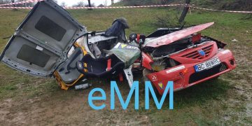 Două accidente produse pe etapa de la Codru Butesii de la Raliul Maramureșului. Intervine elicopterul SMURD