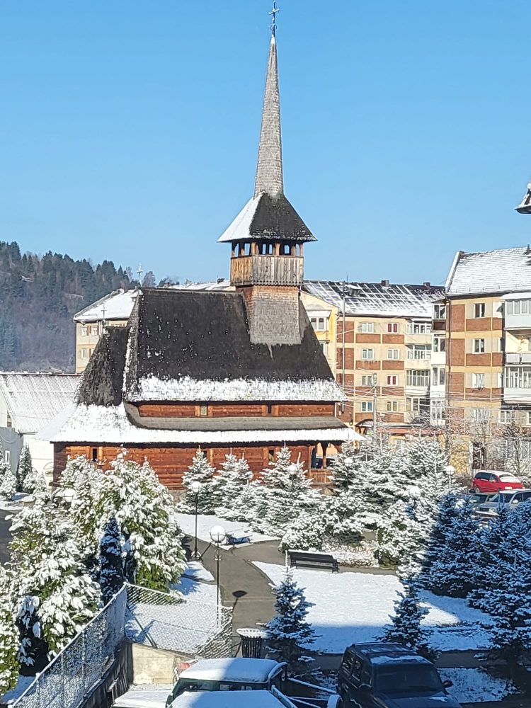 Iarnă autentică la Borșa în Săptămâna Mare