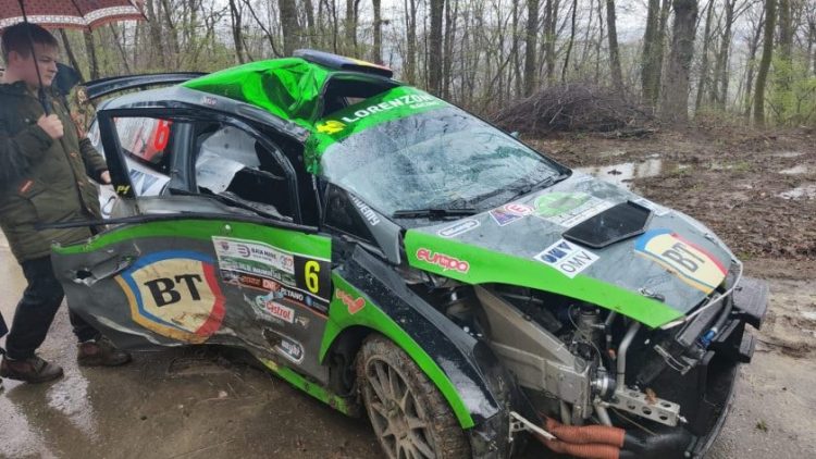 Accident deosebit de grav în cadrul Raliului Maramureșului. VIDEO EXCLUSIV