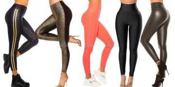 Colanţii lucioşi în ţinutele feminine