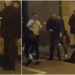 Bătaie cruntă filmată în fața unui club din Cluj-Napoca. Nouă francezi și-au împărțit pumni și picioare, chiar sub ochii bodyguarzilor