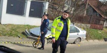 Un accident rutier s-a petrecut pe DN18 pe raza localității Rona de Jos