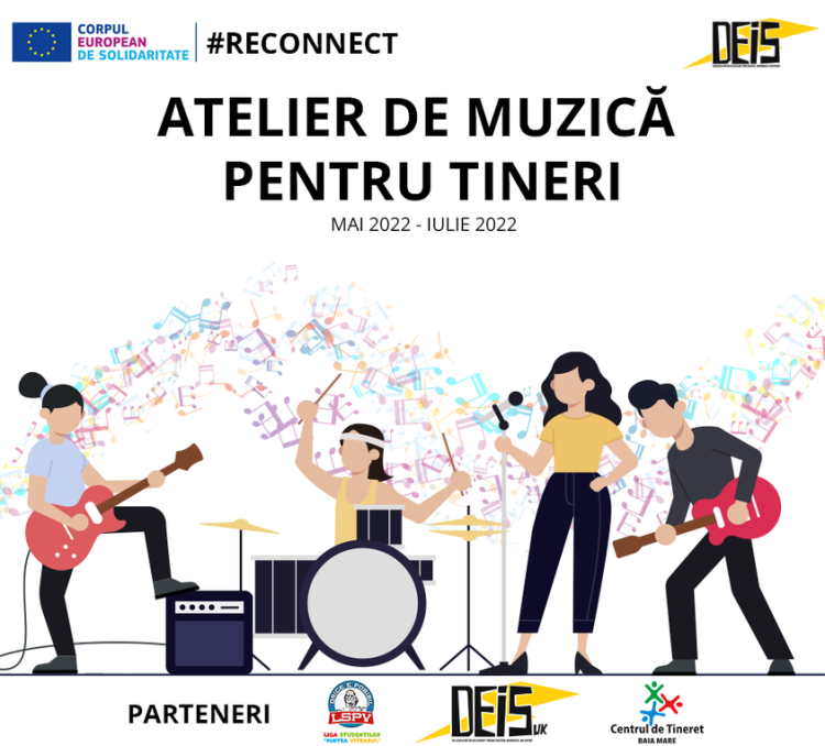 ASOCIAȚIA DEIS: Ți-e dor să cânți? Simți lipsa unor oameni faini cu aceleași pasiuni ca și tine?