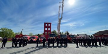 Moment solemn la ISU Maramureş:  48 de tineri au depus jurământul