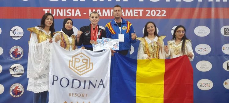 O maramureșeancă pe podium la World Kempo Championships