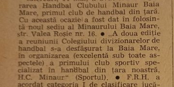 La mulți ani, Minaur!  Se fac 48 de ani de la înființarea clubului