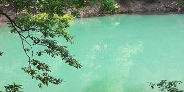 Lacul Albastru din Baia Sprie așa cum nu l-ai mai văzut! – FOTO