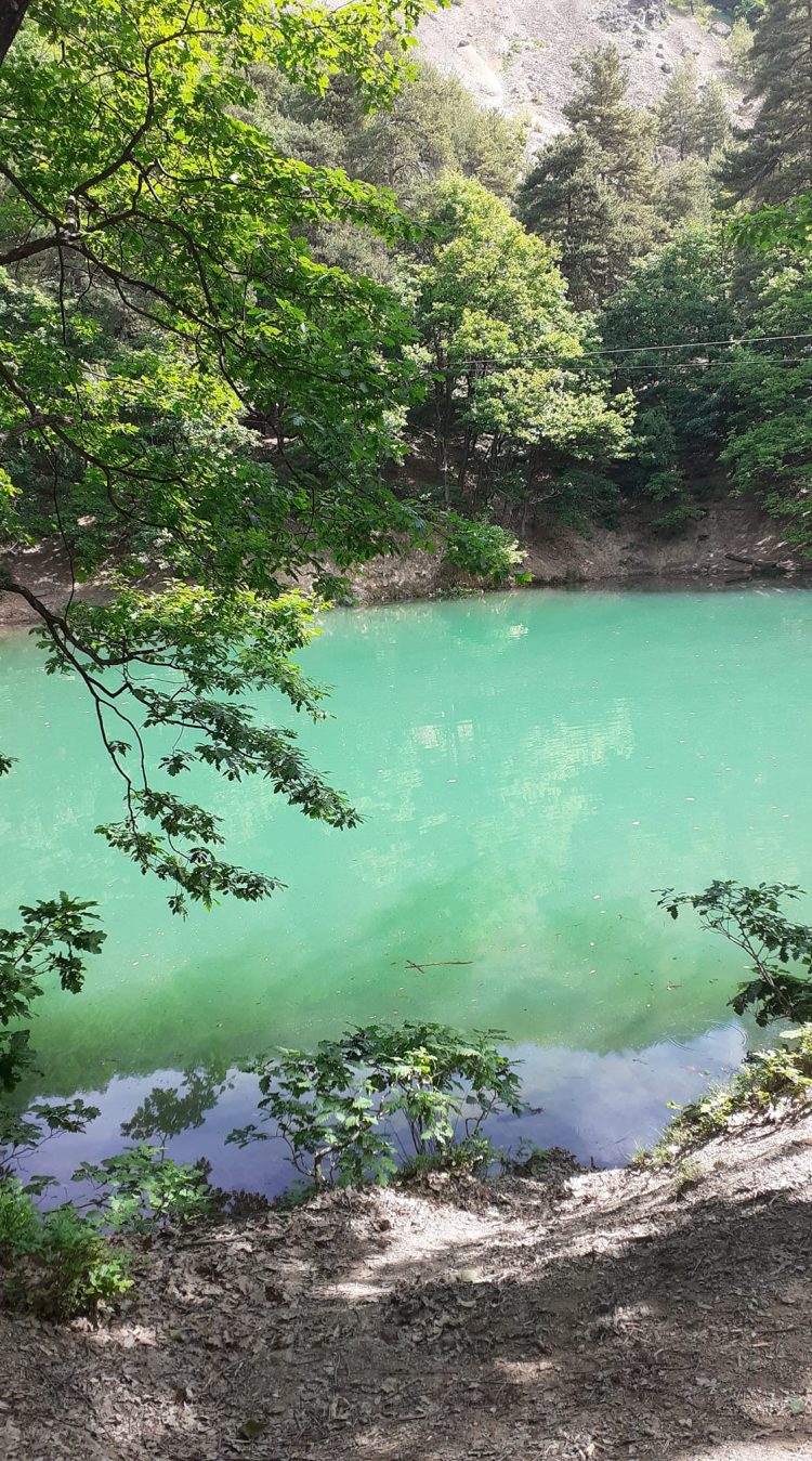 Lacul Albastru din Baia Sprie așa cum nu l-ai mai văzut! – FOTO