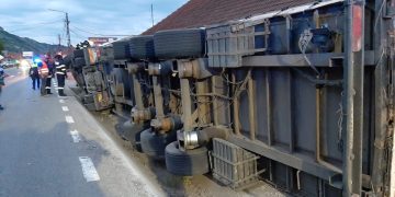 Fost antrenor de handbal din Seini, omorât de un TIR care s-a răsturnat peste el. Şoferul era beat – galerie foto