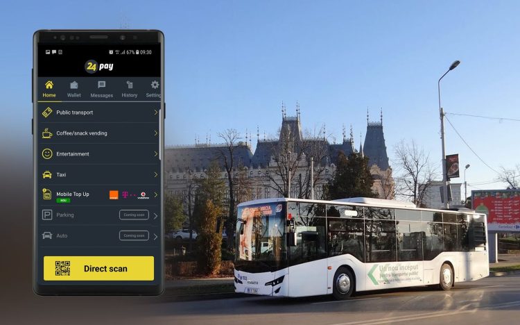 Optimizarea transportului în comun: Aplicația 24pay este disponibilă și în Baia Mare