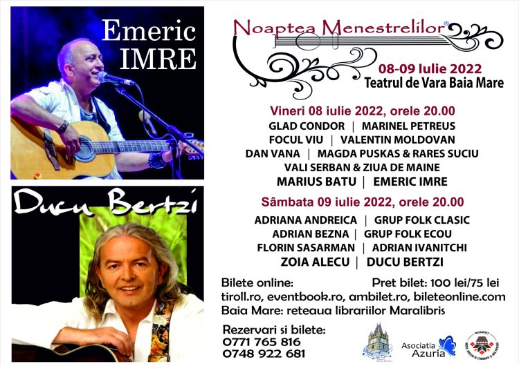 O noapte de poveste în Baia Mare, Noaptea Menestrelilor