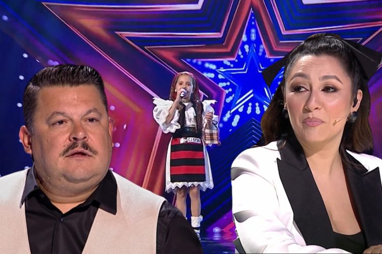 Rebecca Danci i-a încântat pe jurații de la Românii au Talent cu o piesă din Maramureș. VIDEO