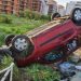 Un tânăr din Cluj, fără permis, băut şi sub influenţa drogurilor, a făcut accident la Floreşti