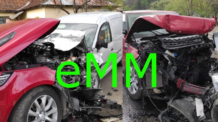 Cum s-a produs accidentul rutier în Vișeu de Jos. Poliţiştii explică