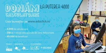“Dăm Click pe România” a adus calculatoare în 17 școli din Maramureș