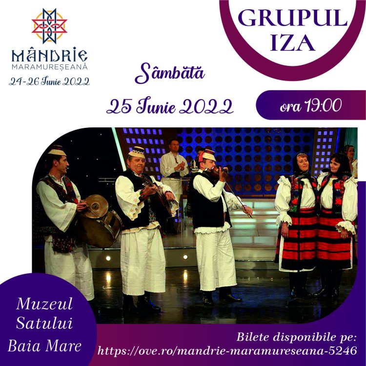 Grupul Iza vine la MândrIE maramureșeană
