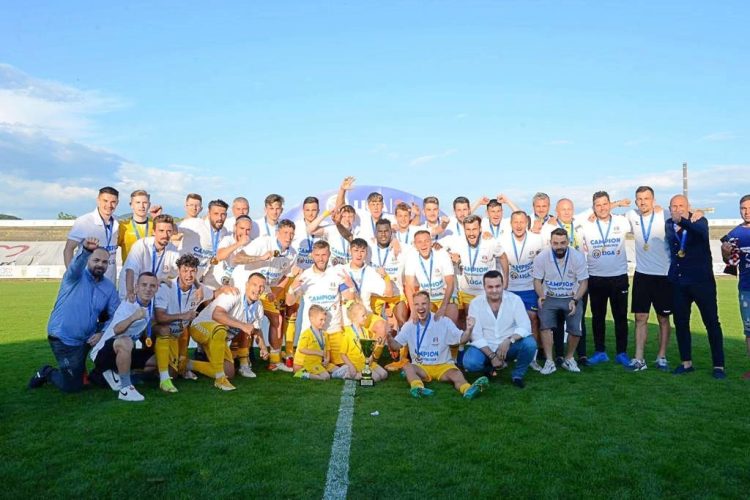 Bucurie FANTASTICĂ a băimărenilor după ce au promovat în Liga 2