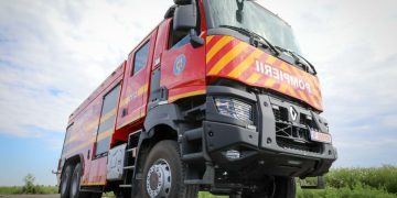 Parcul auto al ISU Maramureş, reînnoit cu o autospecială de stingere nouă