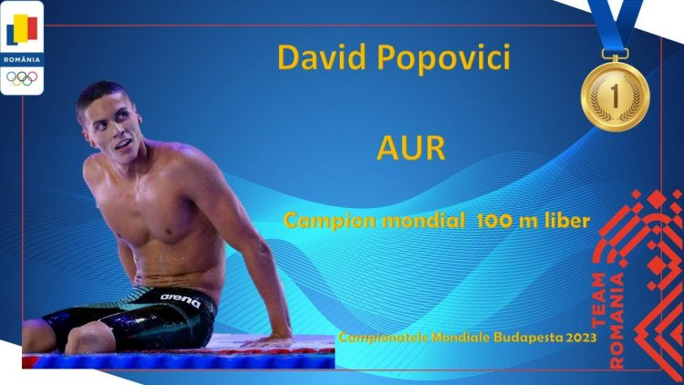 Aur, David Popovici!