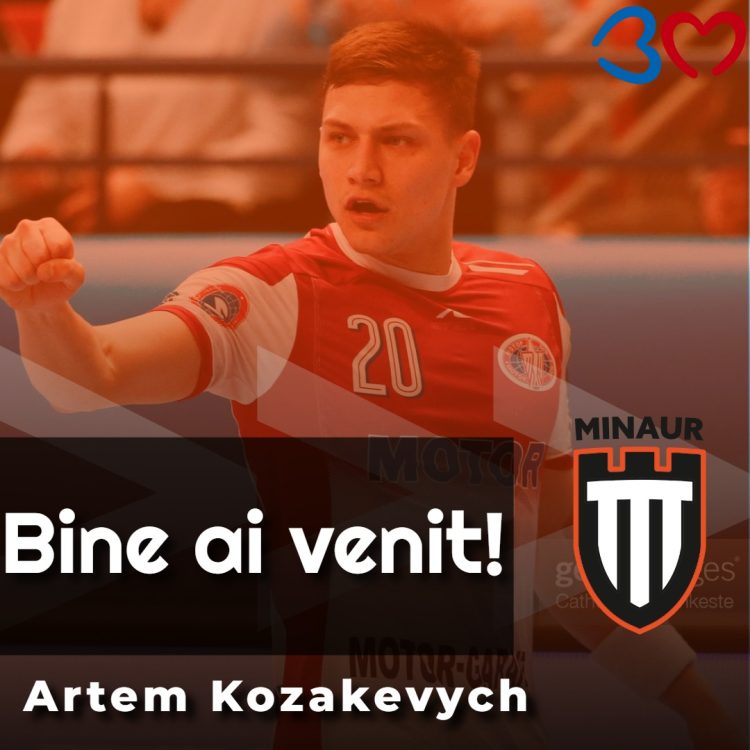 CS Minaur anunță revenirea lui Artem Kozakevych