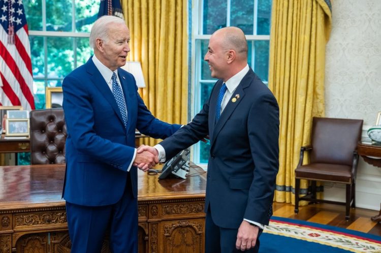Ambasadorul României în SUA, primit de Joe Biden la Casa Albă