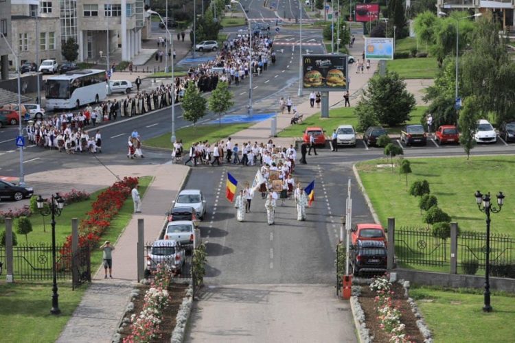 Astăzi, începând cu ora 18:00, începe Procesiunea de Rusalii în Baia Mare