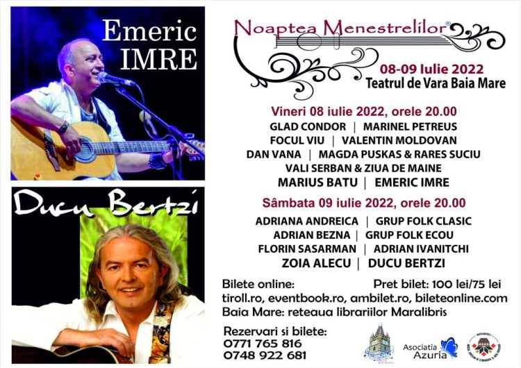 O noapte de poveste în Baia Mare, Noaptea Menestrelilor