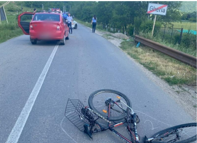 ACCIDENT MORTAL la ieșire din Gherla. Un copil de 14 ani și-a pierdut viața
