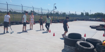 Polițiștii de prevenire și antidrog la tabăra de Karting din Baia Mare