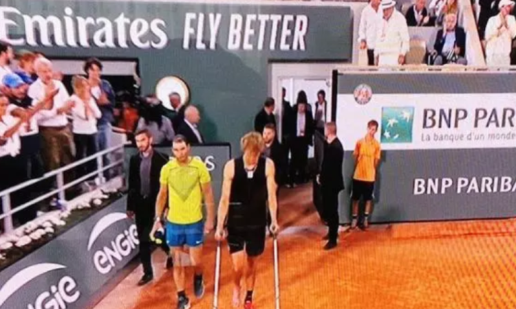 Zverev, accidentare gravă. Reacția lui Nadal. VIDEO