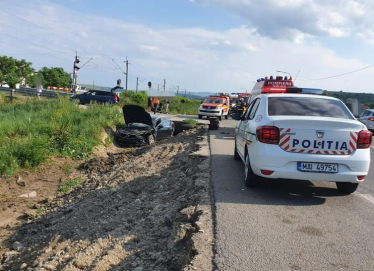Accident grav pe DN 1C, în localitatea Jucu