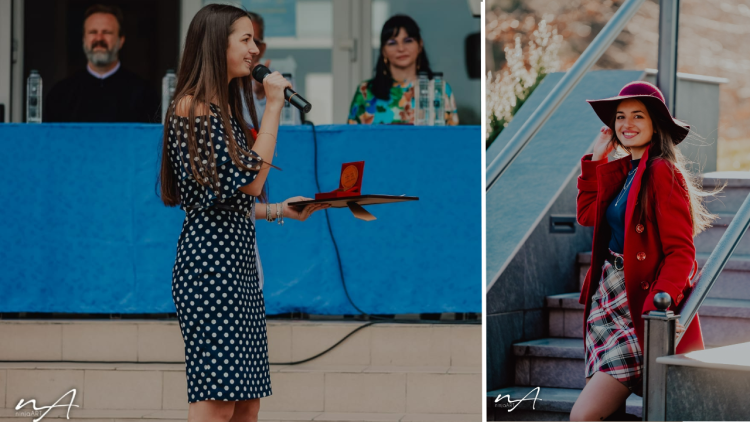 INTERVIU: Alexandra Țițoc, o lăpușeancă incredibilă, șefa de promoție de la „Petru Rareș”