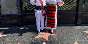 Florentina și Petre Giurgi au propria stea la Hollywood