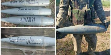 Un student a strâns peste 18.000 de dolari pentru armata ucraineană. A vândut mesaje care sunt trimise rușilor pe obuze