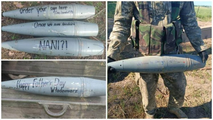 Un student a strâns peste 18.000 de dolari pentru armata ucraineană. A vândut mesaje care sunt trimise rușilor pe obuze