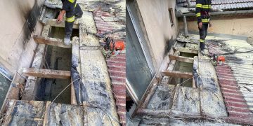 FOTO: Foc la Spitalul din Sighetu Marmației. Panică și pacienți evacuați