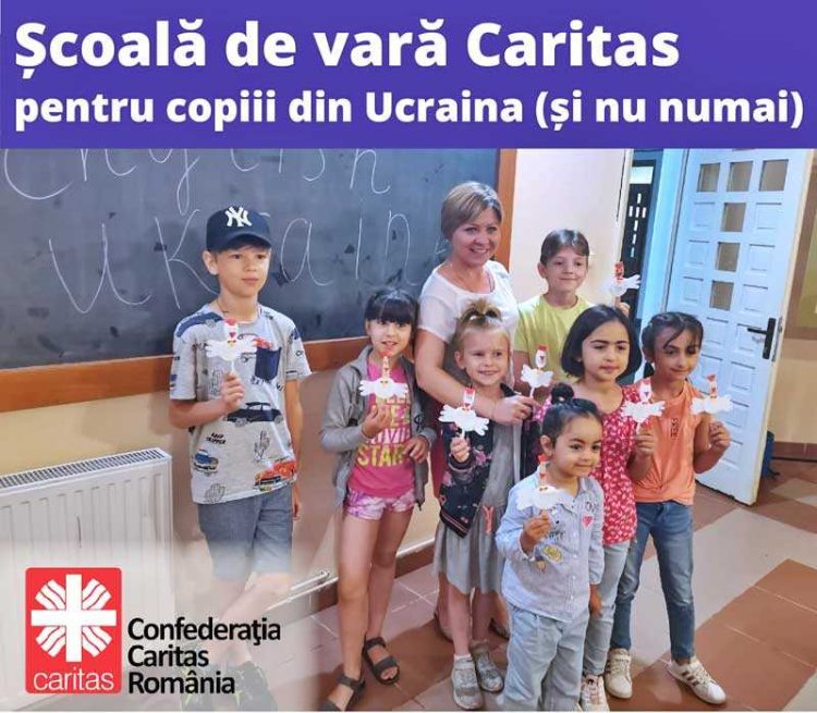 Asociația Diecezană Caritas Greco-Catolic Maramureș organizează o școală de vară