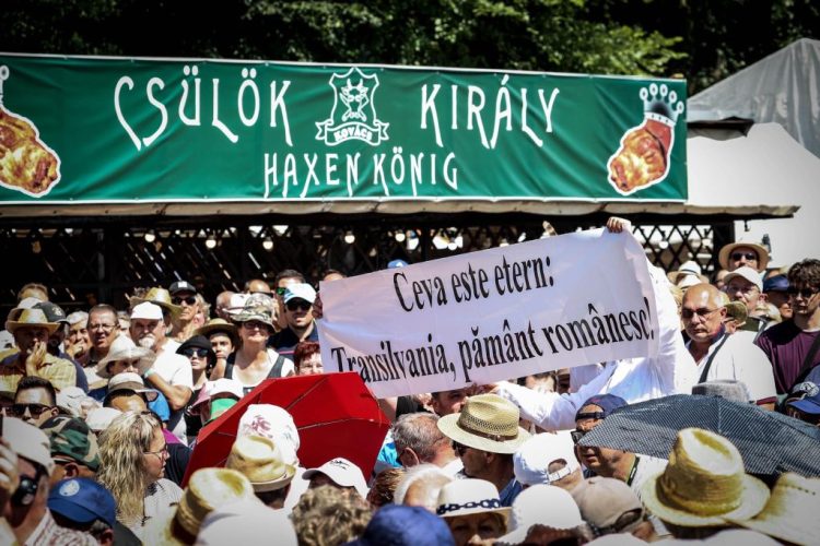 Premierul Ungariei, Viktor Orban, întrerupt dintr-un discurs la Băile Tușnad: ”Transilvania pământ românesc”