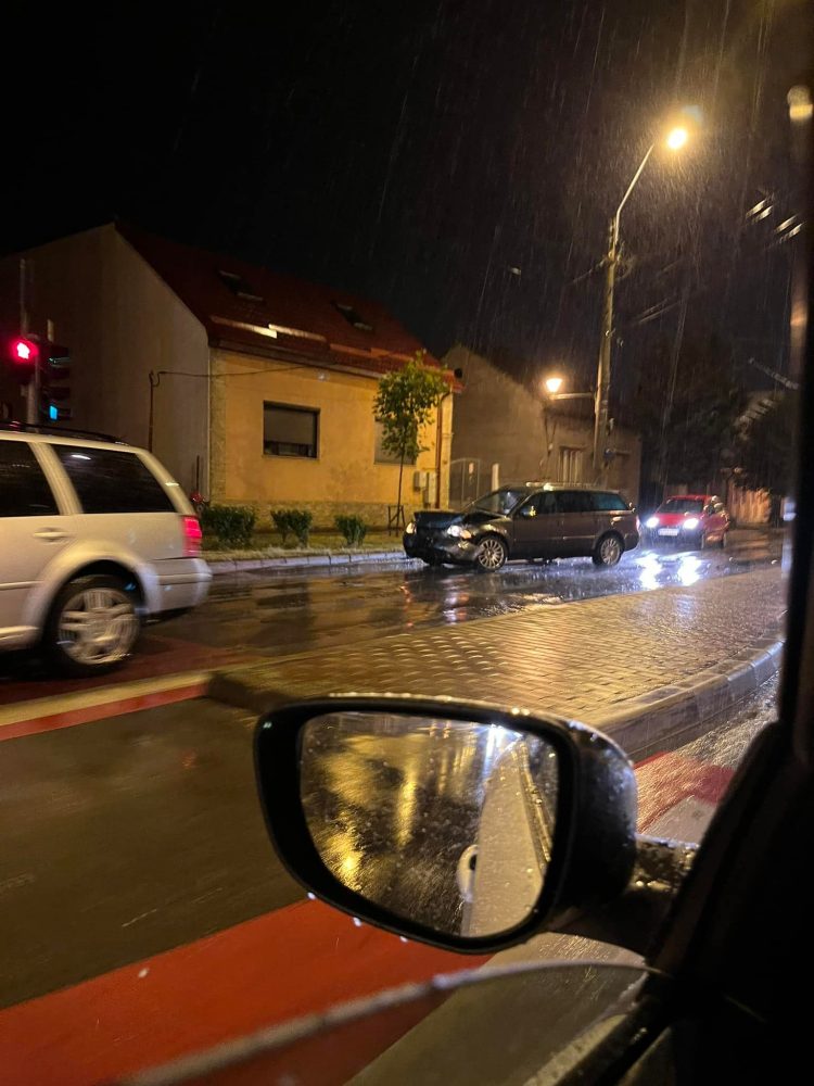 În toiul nopții: Accident în Baia Mare