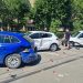 O șoferiţă de 19 ani a distrus 4 mașini pe bd. Republicii din Baia Mare