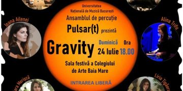 Concert de Percuţie – Gravity, la Liceul de Arte din Baia Mare