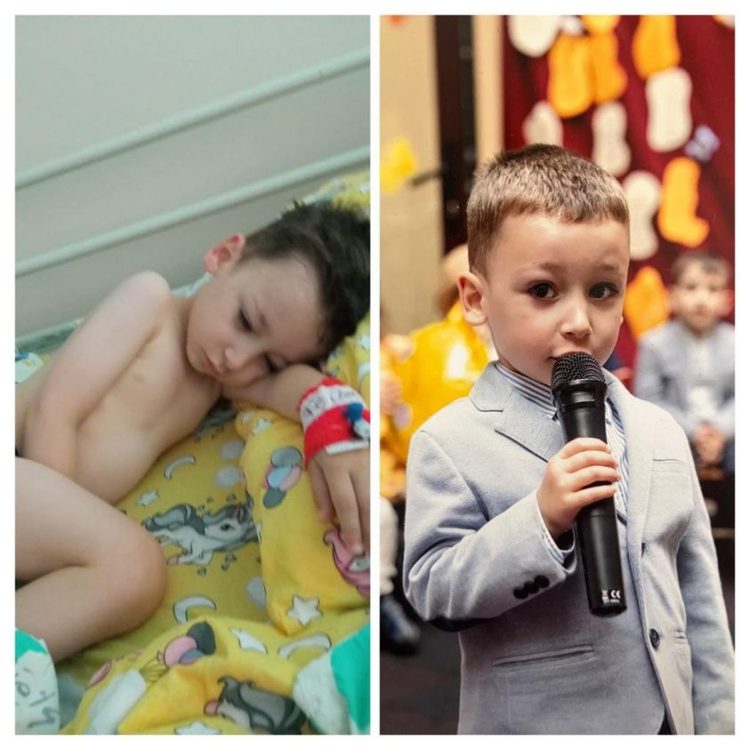 Mama lui Efrem: „Vă rugăm să dați share la postarea.” Băiatul de 4 ani și 8 luni are neuroblastom în stadiul 4