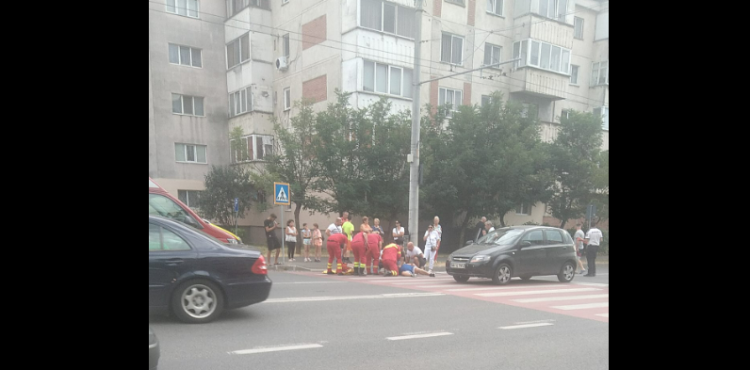 Accident pe Grănicerilor din Baia Mare