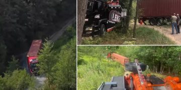Un TIR abandonat de un român în Germania, a fost recuperat de o firmă din Maramureș